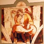 Trattoria, Michelangelo Study Unfortunately, this series was lost with the destruction of the old Hawaiian building.